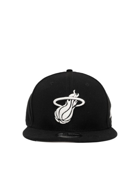GORRA NBA MIAMI HEAT NEGRA/BLANCO SNAPBACK 9FIFTY