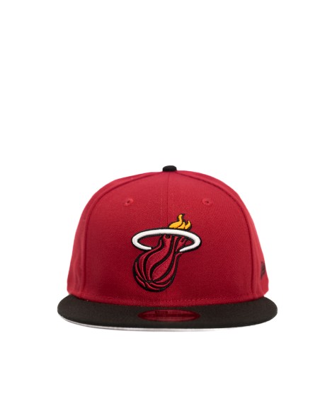 GORRA NBA MIAMI HEAT VINO/VISERA NEGRA SNAPBACK 9FIFTY