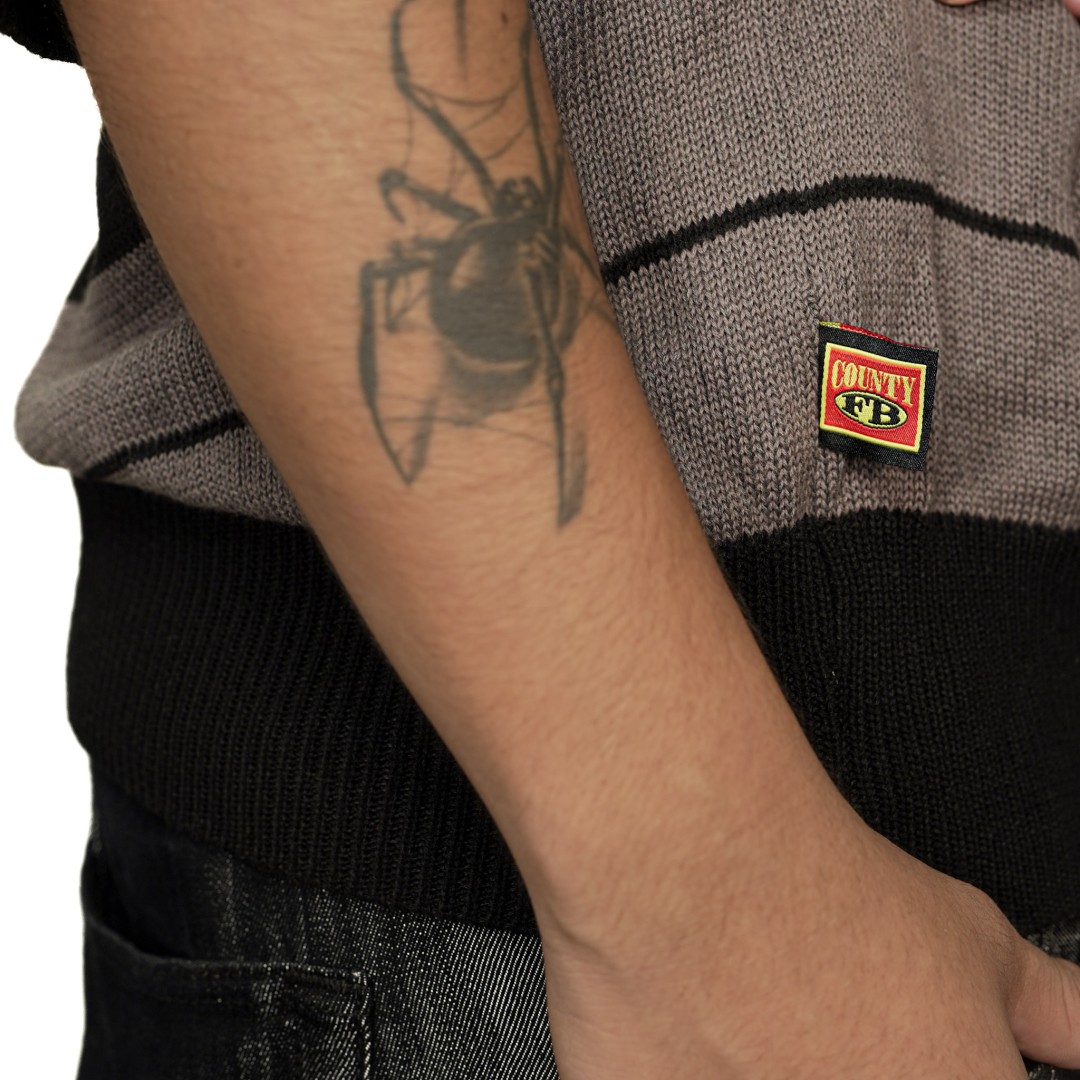 FB COUNTY CHARLIE BROWN SHIRT / BLACK - HEATHER