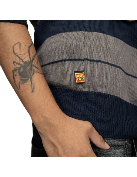 FB COUNTY CHARLIE BROWN SHIRT / NAVY - GREY