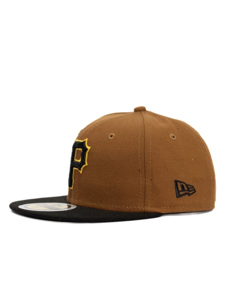 GORRA MLB PITTSBURGH PIRATES GOLD/BLACK ALTERNATE AUTHENTIC COLLECTION FITTED 59FIFTY