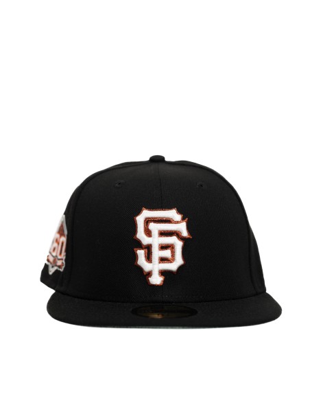 GORRA MLB SAN FRANCISCO GIANTS NEGRA METALLIC 1958-2018 LOGO FITTED 59FIFTY