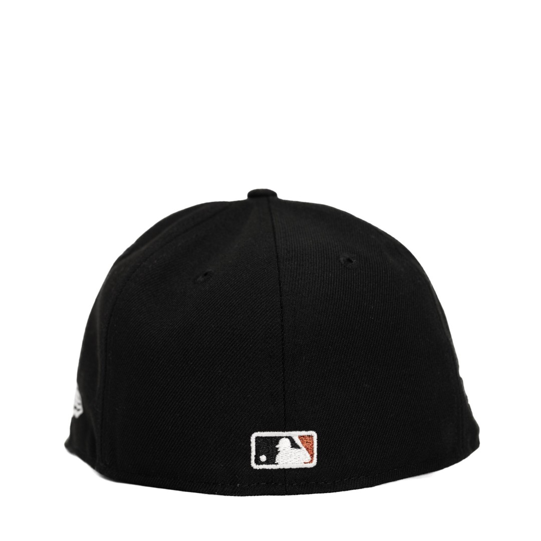 GORRA MLB SAN FRANCISCO GIANTS NEGRA METALLIC 1958-2018 LOGO FITTED 59FIFTY