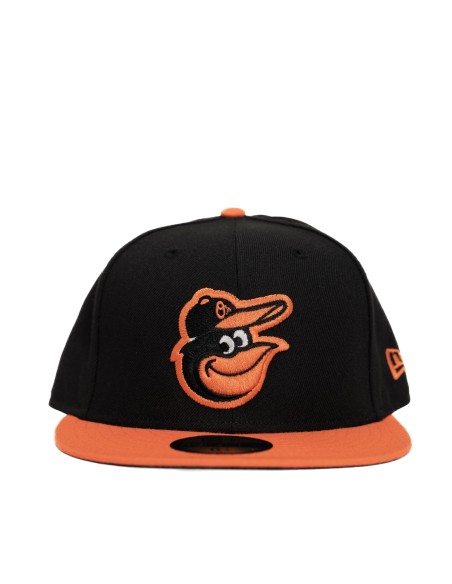 GORRA MLB BALTIMORE ORIOLES NEGRA/NARANJA CLASICA FITTED 59FIFTY
