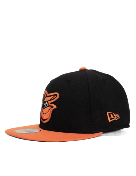 GORRA MLB BALTIMORE ORIOLES NEGRA/NARANJA CLASICA FITTED 59FIFTY