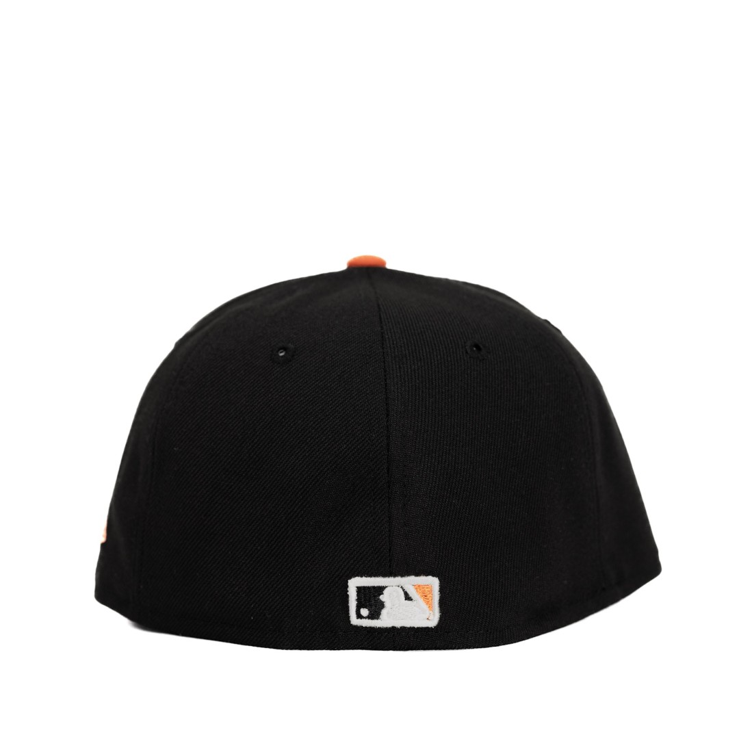 GORRA MLB BALTIMORE ORIOLES NEGRA/NARANJA CLASICA FITTED 59FIFTY