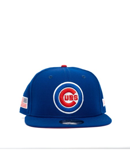 GORRA MLB CHICAGO CUBS BIG LOGO/USA FLAG SNAPBACK 9FIFTY