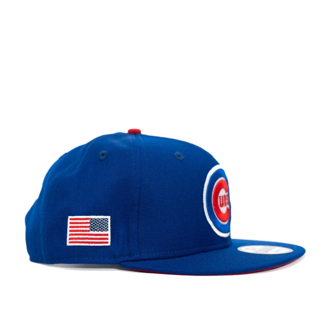 GORRA MLB CHICAGO CUBS BIG LOGO/USA FLAG SNAPBACK 9FIFTY