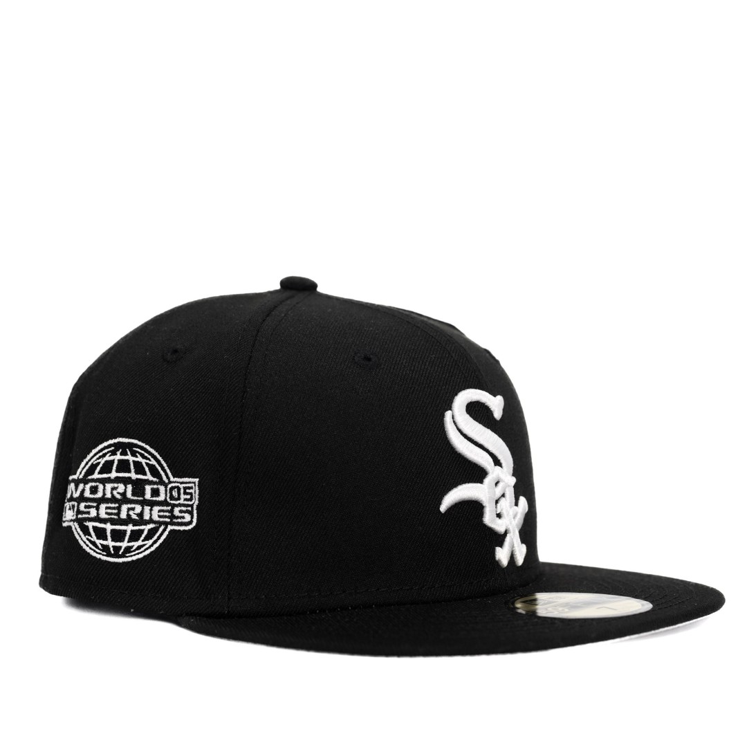 GORRA MLB CHICAGO WHITE SOX NEGRA WORLD SERIES 2005 FITTED 59FIFTY