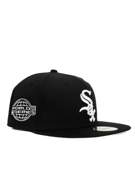GORRA MLB CHICAGO WHITE SOX NEGRA WORLD SERIES 2005 FITTED 59FIFTY
