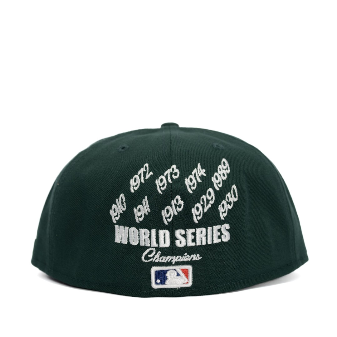 GORRA MLB OAKLAND ATHLETICS 9X WORLD SERIES CHAMPIONS CROWN FITTED 59FIFTY
