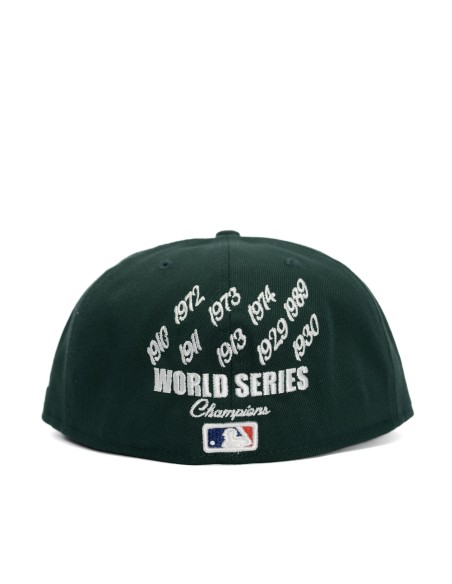 GORRA MLB OAKLAND ATHLETICS 9X WORLD SERIES CHAMPIONS CROWN FITTED 59FIFTY