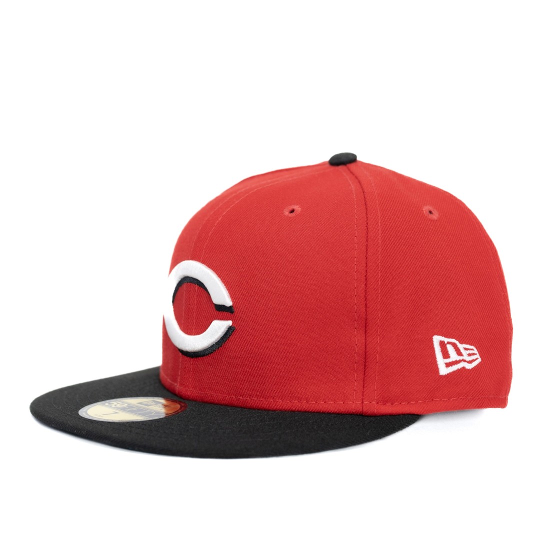 GORRA MLB CINCINNATI REDS CLASICA ROJA/VISERA NEGRA FITTED 59FIFTY