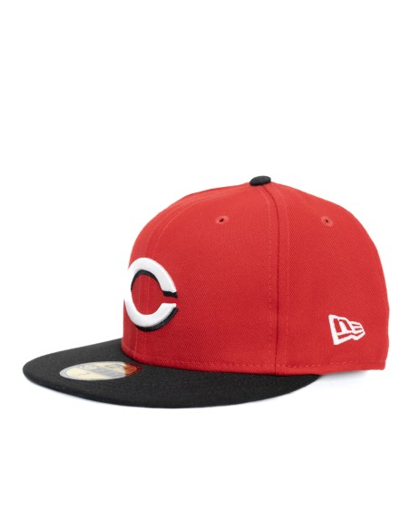 GORRA MLB CINCINNATI REDS CLASICA ROJA/VISERA NEGRA FITTED 59FIFTY