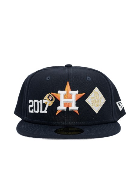 GORRA MLB HOUSTON ASTROS 2017 WORLD SERIES CHAMPIONS COUNT THE RINGS FITTED 59FIFTY