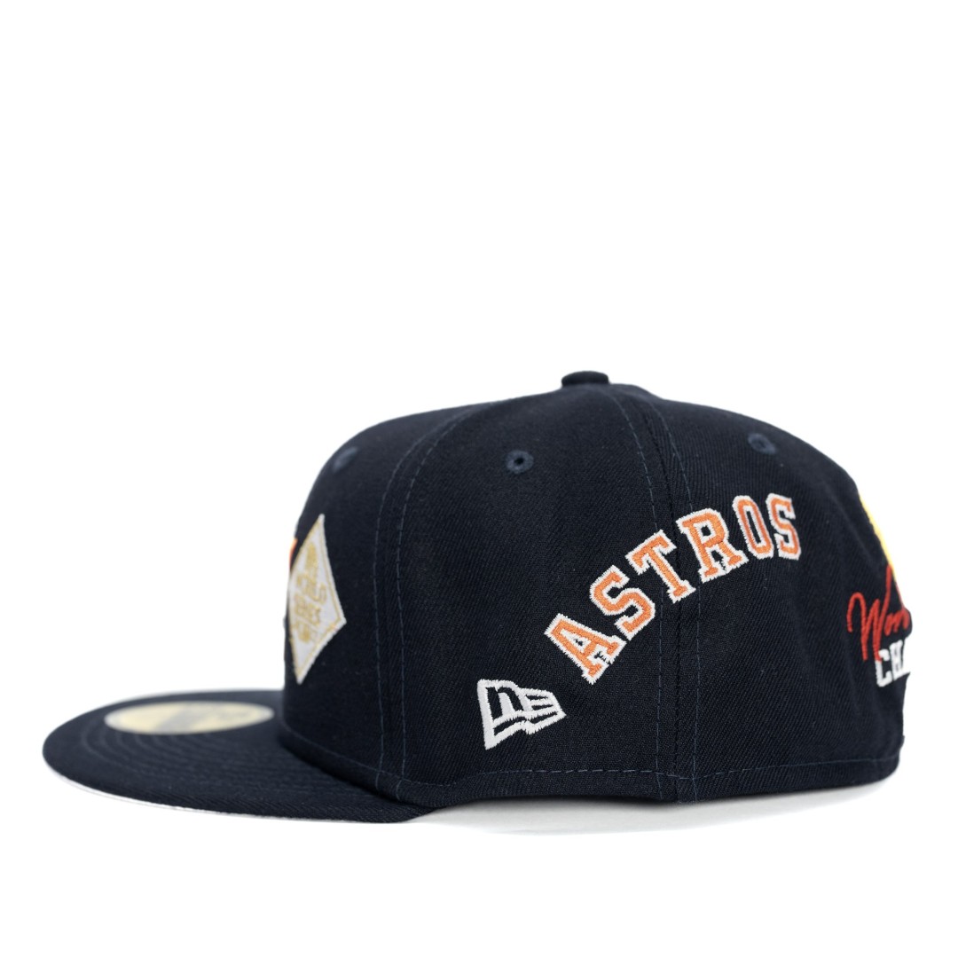 GORRA MLB HOUSTON ASTROS 2017 WORLD SERIES CHAMPIONS COUNT THE RINGS FITTED 59FIFTY