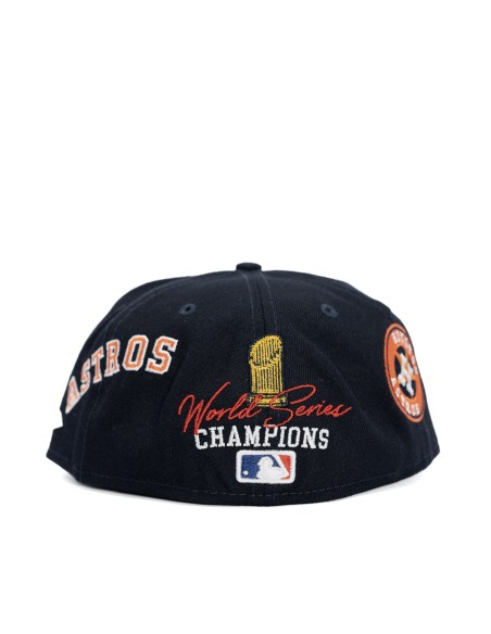 GORRA MLB HOUSTON ASTROS 2017 WORLD SERIES CHAMPIONS COUNT THE RINGS FITTED 59FIFTY