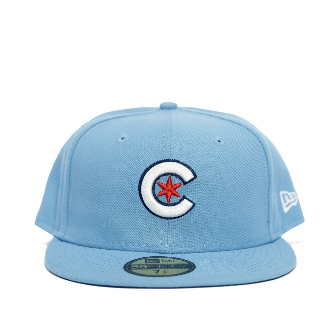 GORRA MLB CHICAGO CUBS BABY BLUE CITY CONNECT FITTED 59FIFTY
