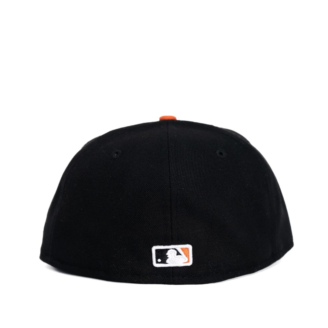 GORRA MLB SAN FRANCISCO GIANTS NEGRA/VISERA NARANJA FITTED 59FIFTY