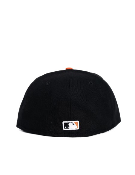 GORRA MLB SAN FRANCISCO GIANTS NEGRA/VISERA NARANJA FITTED 59FIFTY