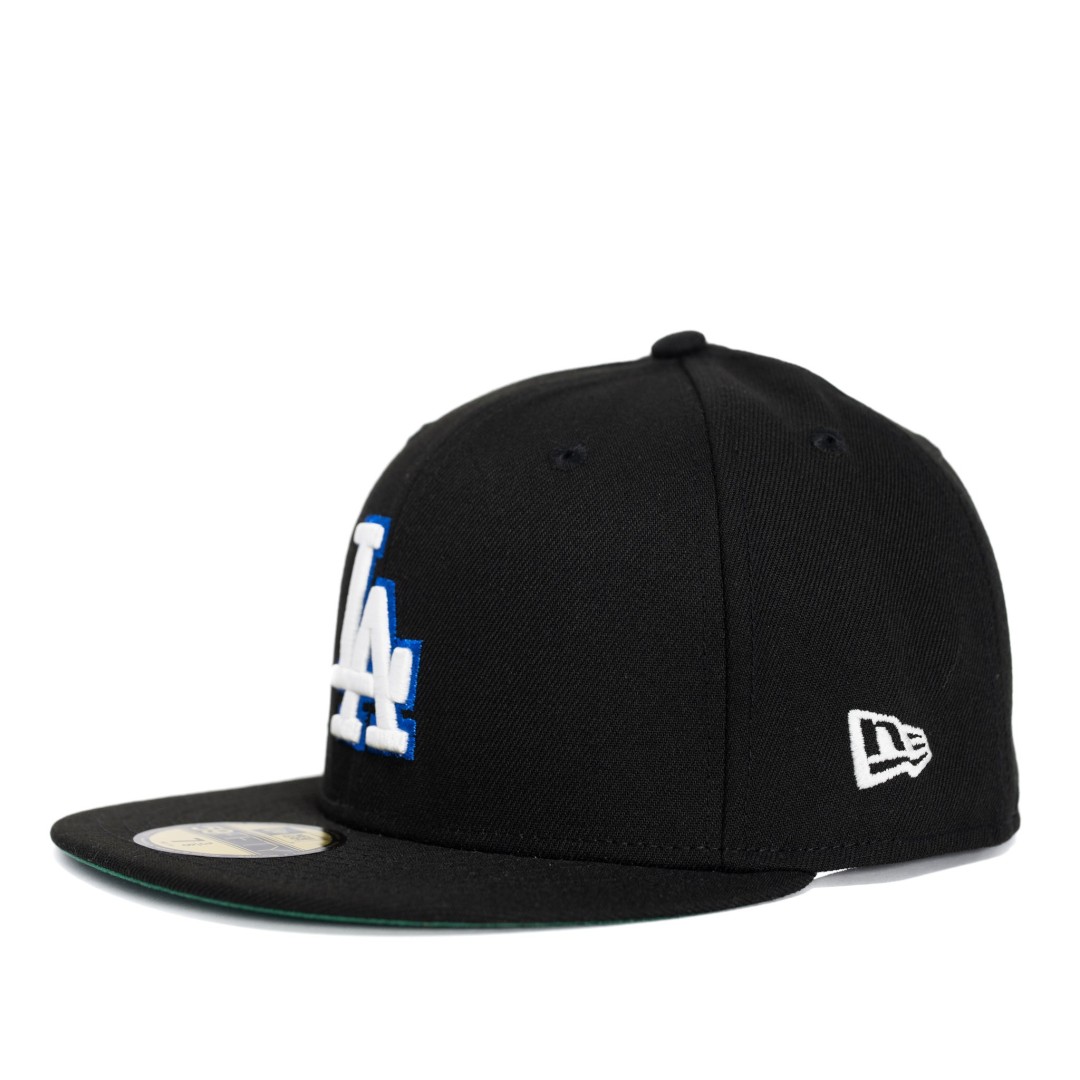 GORRA MLB LOS ANGELES DODGER NEGRA METALLIC 1958-2018 LOGO FITTED 59FIFTY