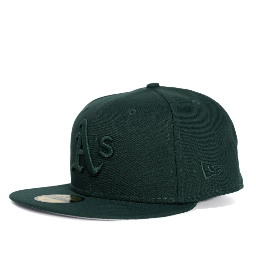 GORRA MLB OAKLAND ATHLETICS AC PERF DARK GREEN FITTED 59FIFTY