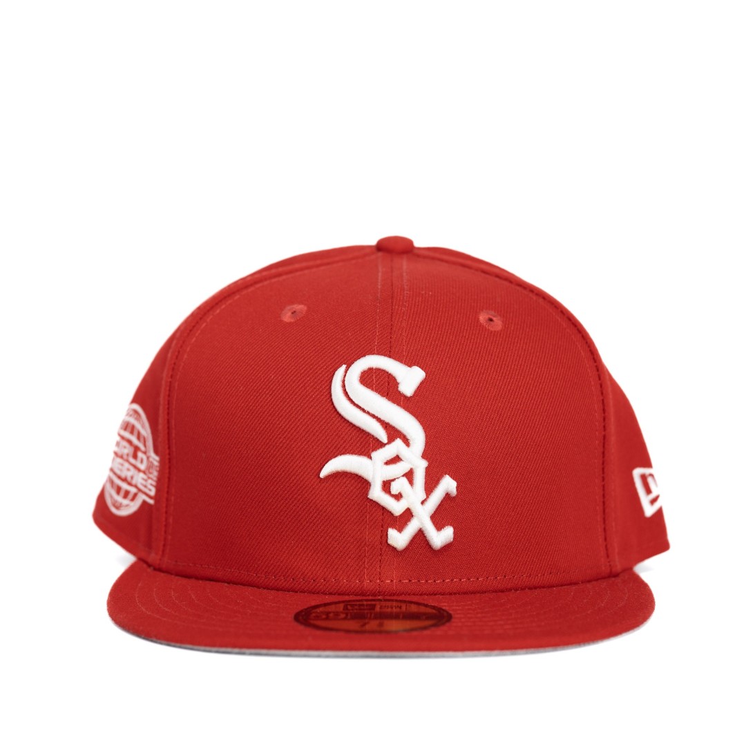 GORRA MLB CHICAGO WHITE SOX ROJA WORLD SERIES 2005 FITTED 59FIFTY