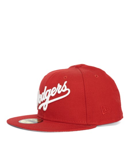 GORRA MLB LOS ANGELES DODGER ROJA LOGO COOPERSTOWN FITTED 59FIFTY