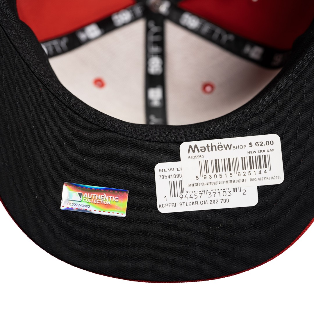 GORRA MLB ST. LOUIS CARDINALS AUTHENTIC COLLECTION FITTED 59FIFTY
