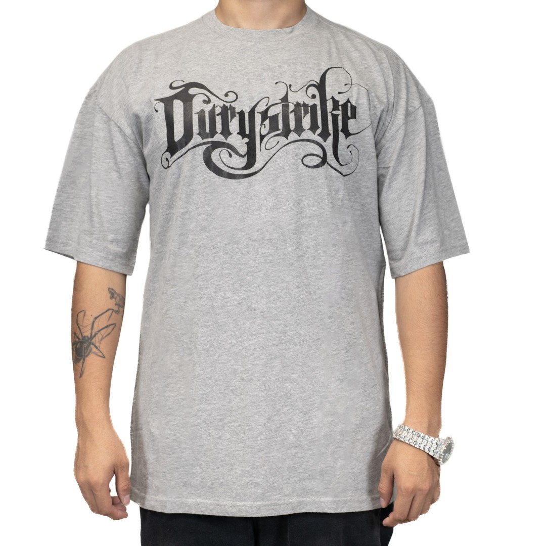 CAMISETA DURYSTRIKE GRIS OVERSIZE