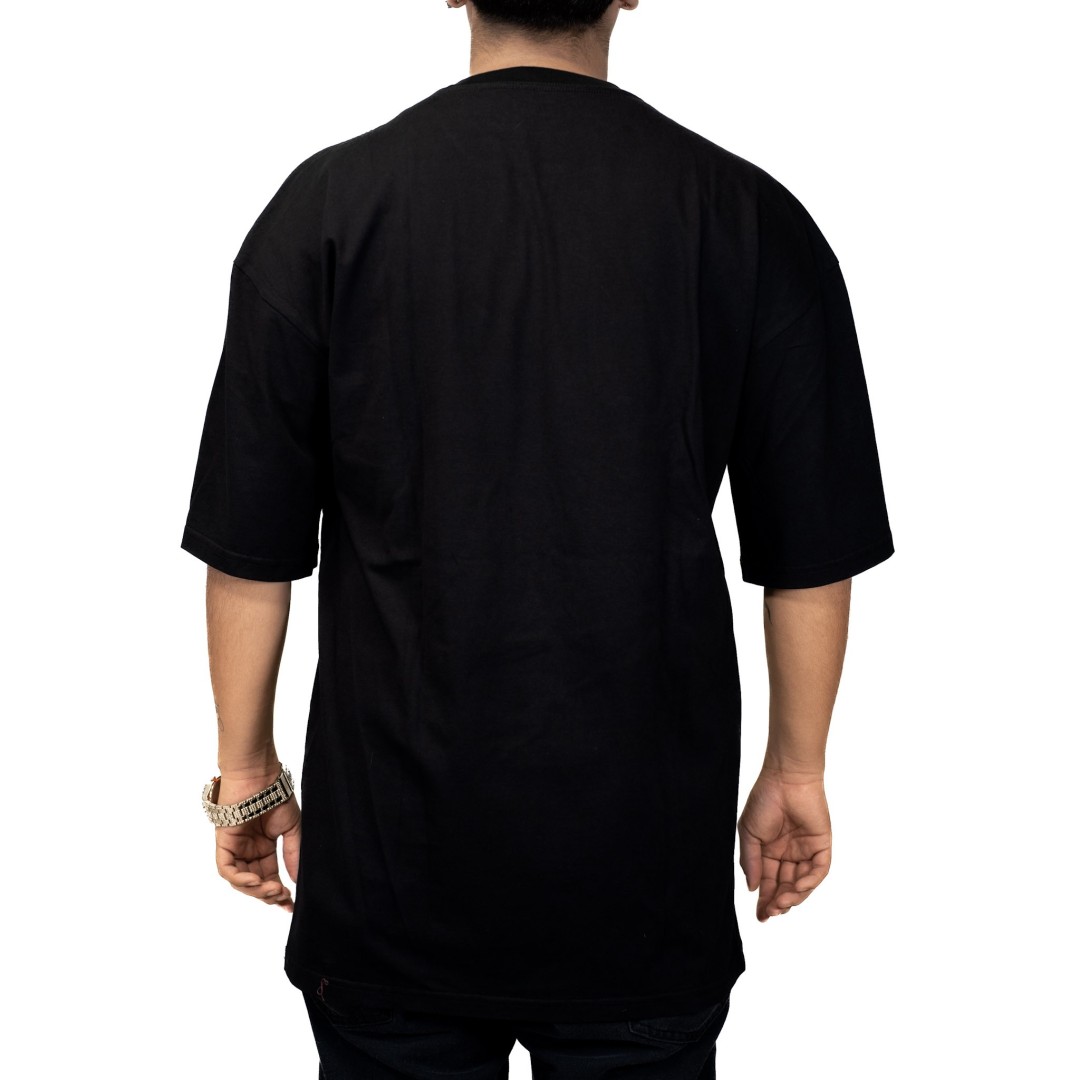 CAMISETA DURY BASICA NEGRA OVERSIZE
