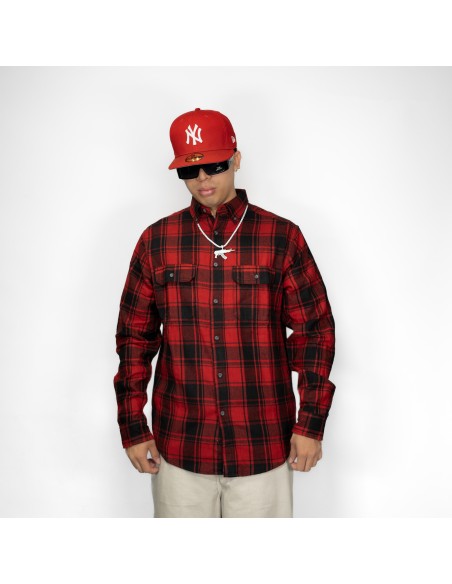 CAMISA LEÑADORA RED PLAID