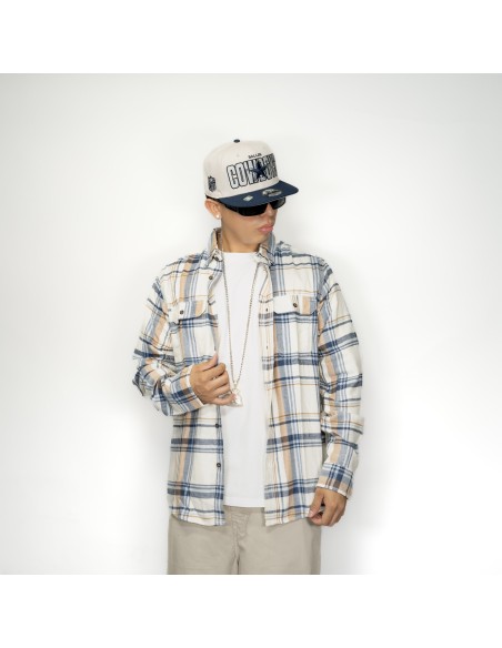 CAMISA LEÑADORA IVORY BROWN