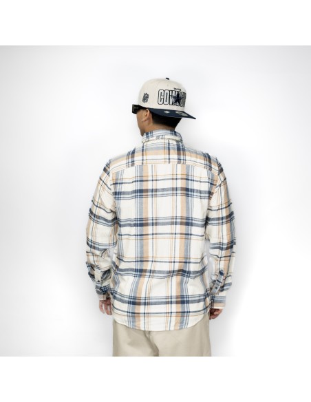 CAMISA LEÑADORA IVORY BROWN