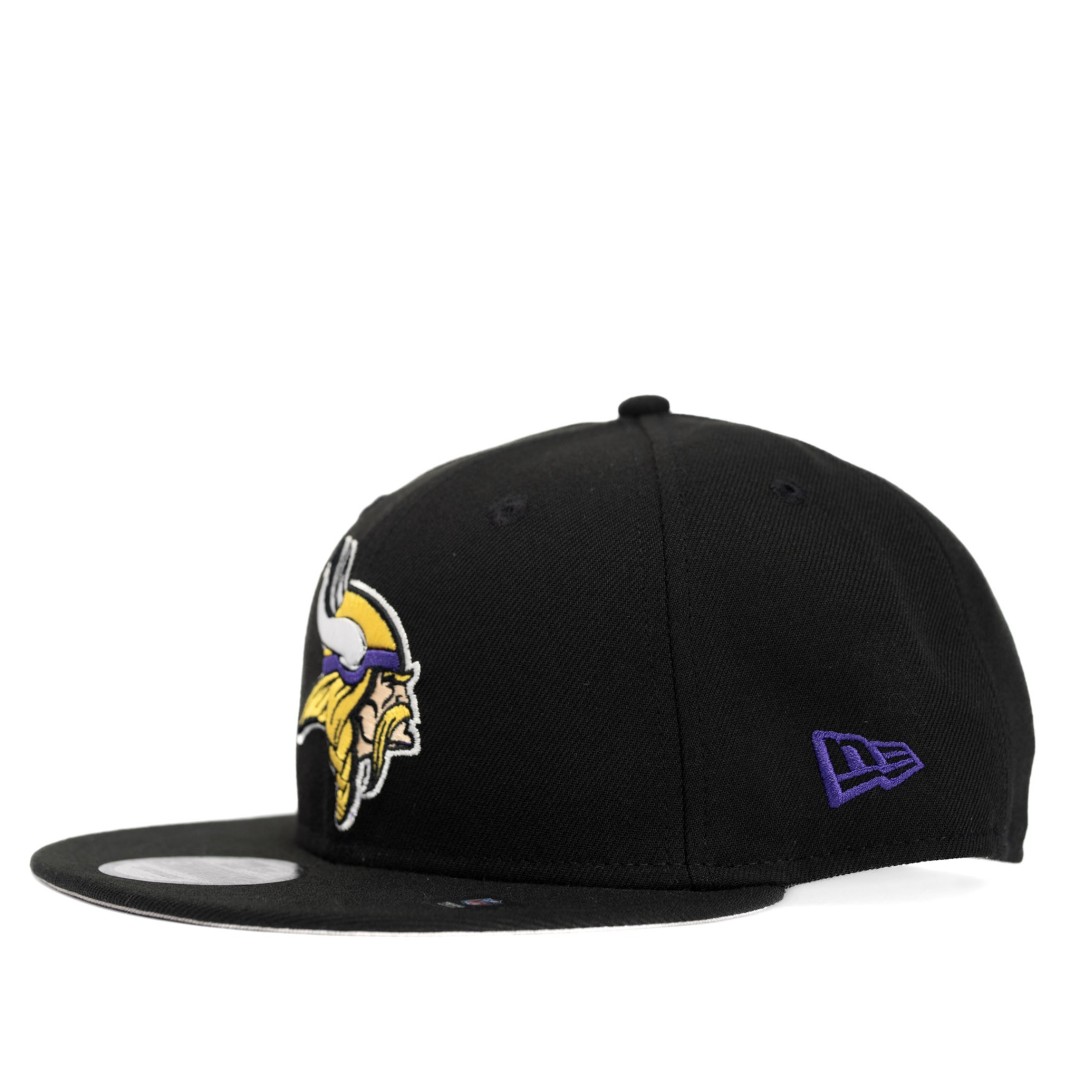 GORRA NFL MINNESOTA VIKINGS NEGRA SNAPBACK 9FIFTY