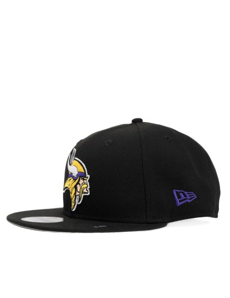 GORRA NFL MINNESOTA VIKINGS NEGRA SNAPBACK 9FIFTY