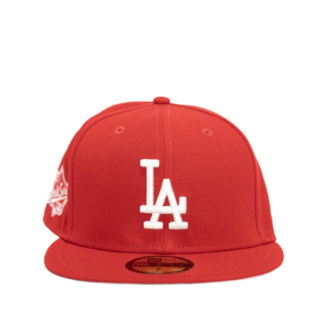 GORRA MLB LOS ANGELES DODGERS ROJA 1988 WORLD SERIES FITTED 59FIFTY