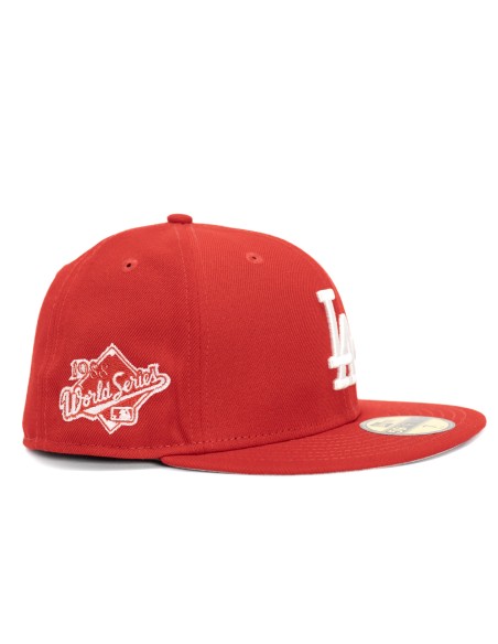 GORRA MLB LOS ANGELES DODGERS ROJA 1988 WORLD SERIES FITTED 59FIFTY