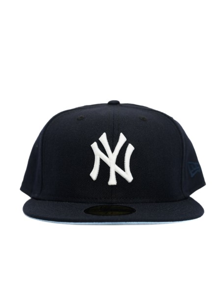 GORRA MLB NEW YORK YANKEES AZUL/ VISERA INFERIOR CELESTE FITTED 59FIFTY