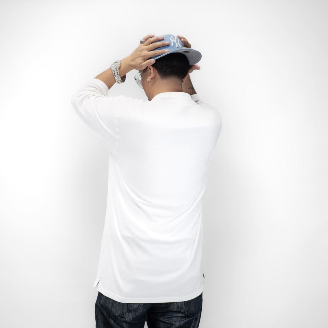 CAMISETA DURY POLO BLANCA OVERSIZE