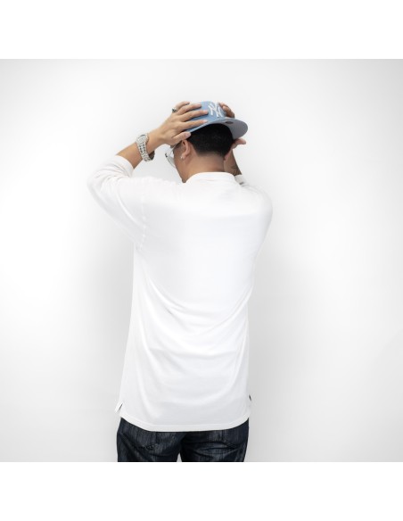 CAMISETA DURY POLO BLANCA OVERSIZE