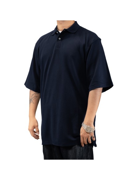 CAMISETA DURY POLO AZUL NAVY OVERSIZE