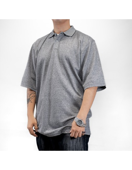 CAMISETA DURY POLO GRIS OVERSIZE