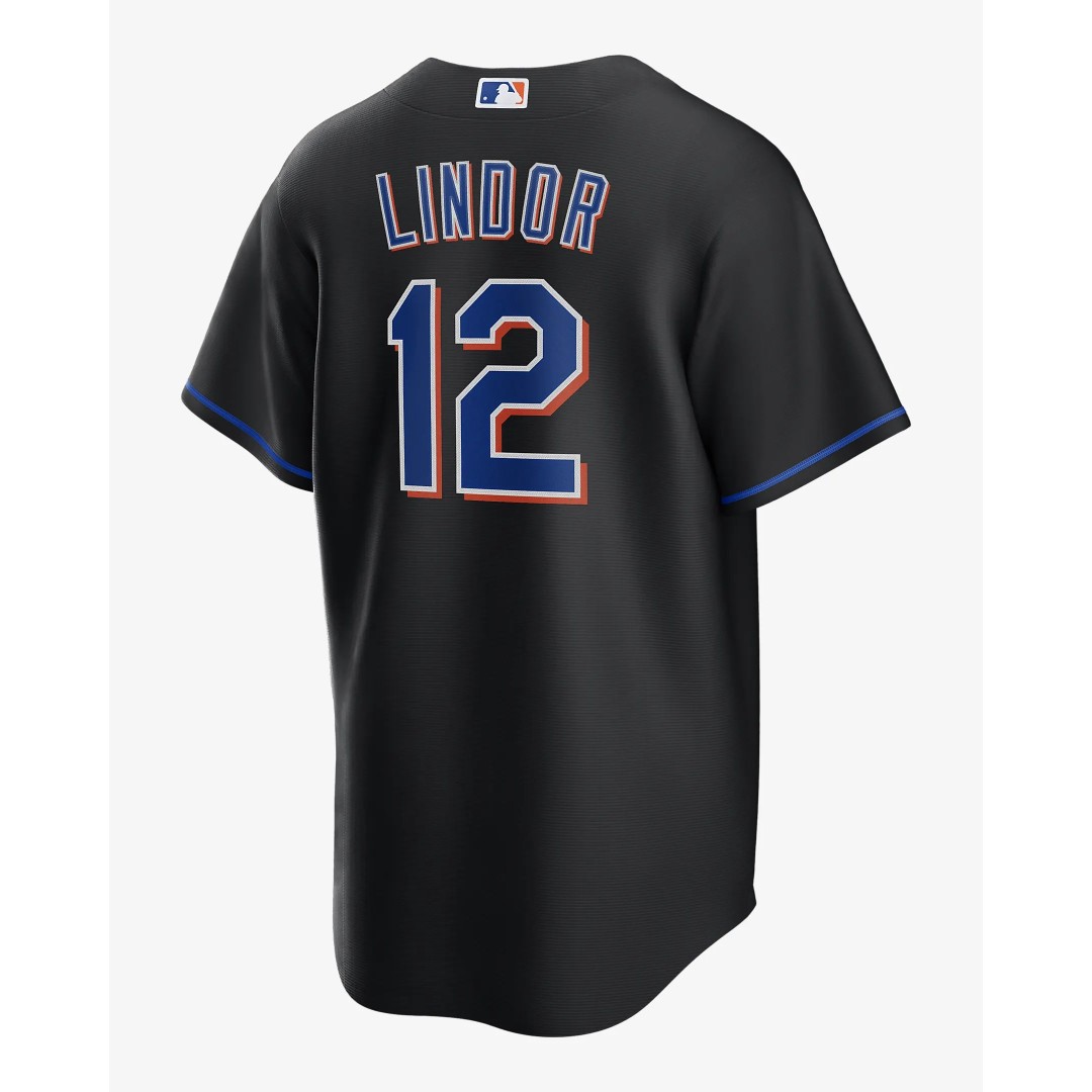 Nike MLB Player Jersey Francisco Lindor New York Mets