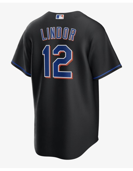 Nike MLB Player Jersey Francisco Lindor New York Mets