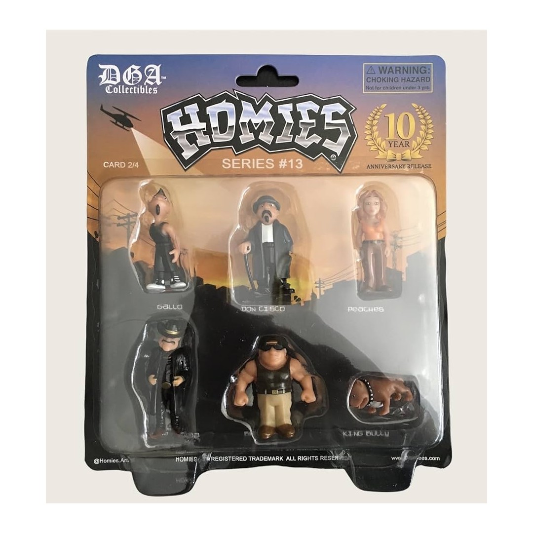 HOMIES DGA SERIES 13 COLLECTIBLE FIGURES 1.75"