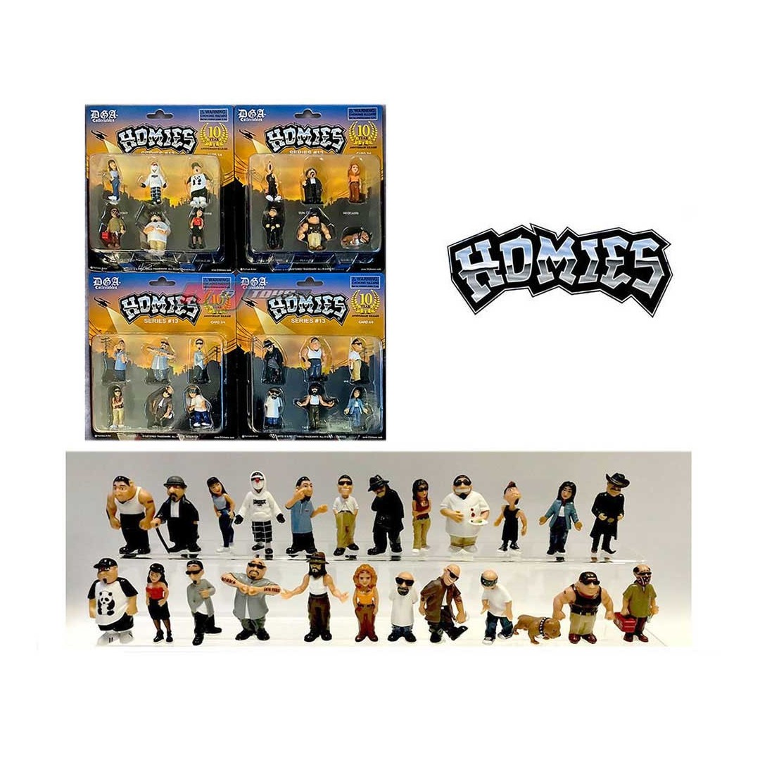 HOMIES DGA SERIES 13 COLLECTIBLE FIGURES 1.75"