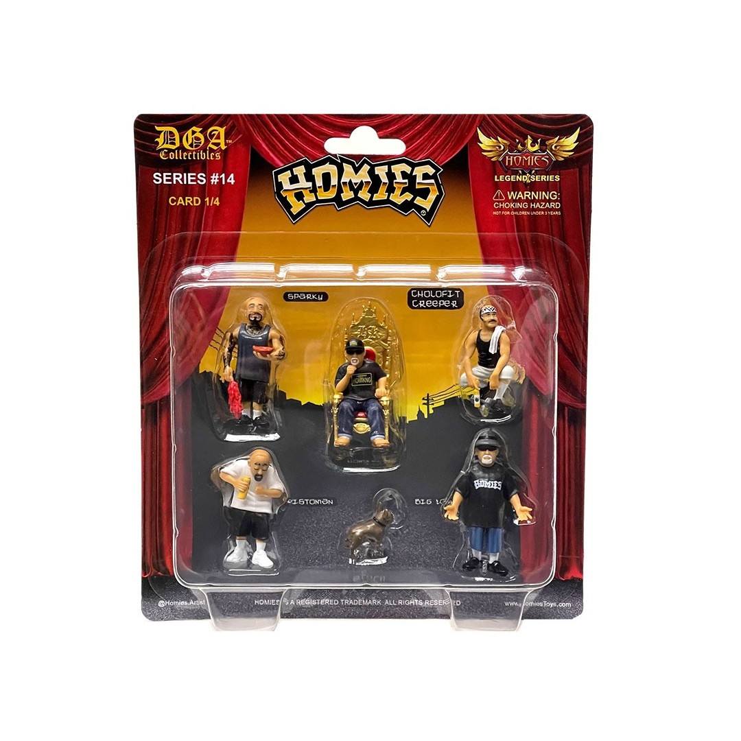 HOMIES DGA SERIES 14 COLLECTIBLE FIGURES 1.75"