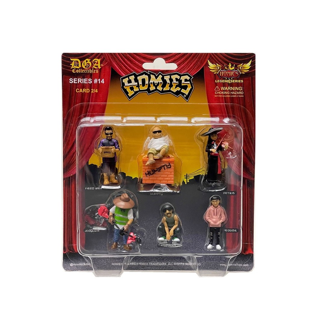 HOMIES DGA SERIES 14 COLLECTIBLE FIGURES 1.75"