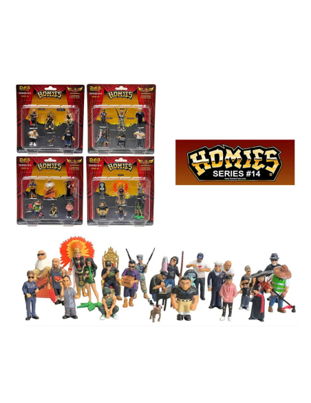 HOMIES DGA SERIES 14 COLLECTIBLE FIGURES 1.75"